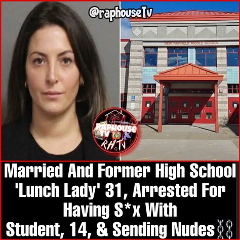 married lunch lady arrested|Connecticut school cleared married lunch lady, 31, of。